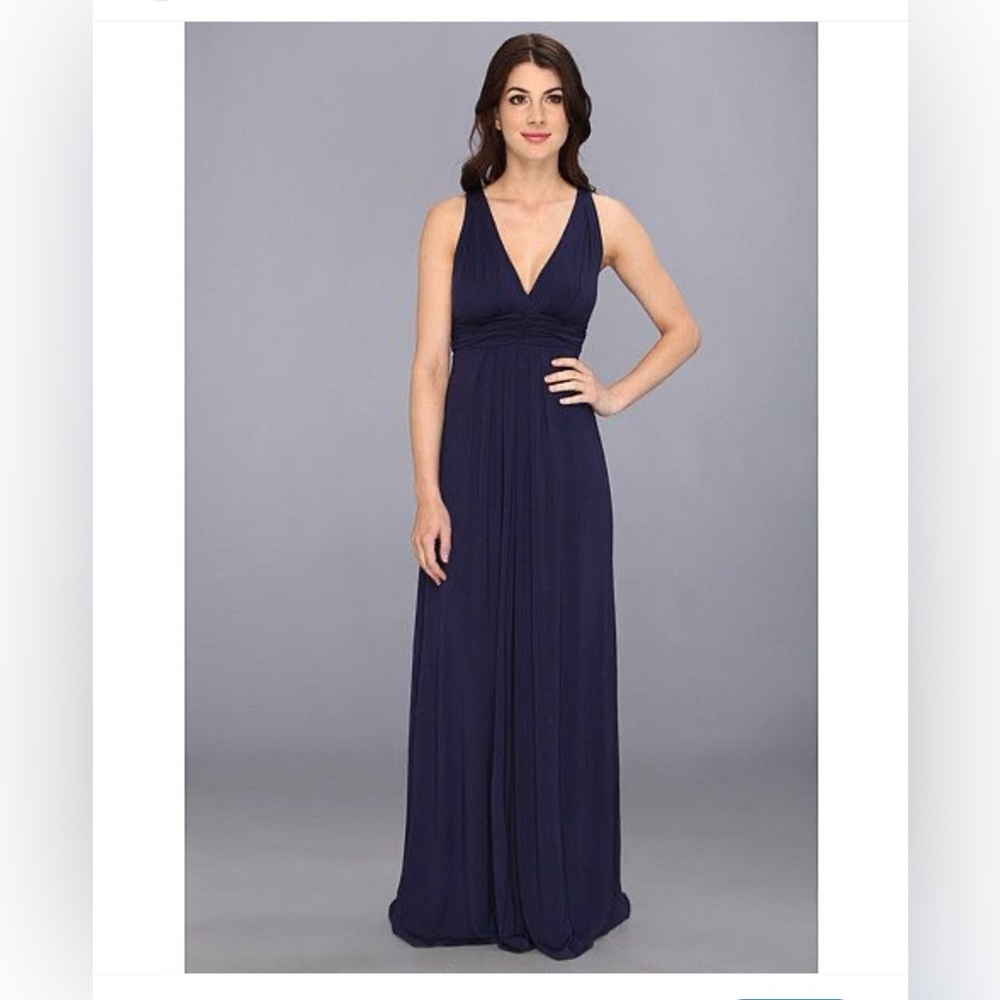 Navy blue maxi dress from Tart